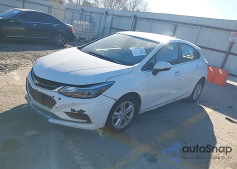 2018 Chevrolet Cruze Lt Auto z USA, uszkodzony, nr VIN 3G1BE6SM6JS651200